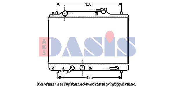AKS DASIS Radiators, Motora dzesēšanas sistēma 320013N